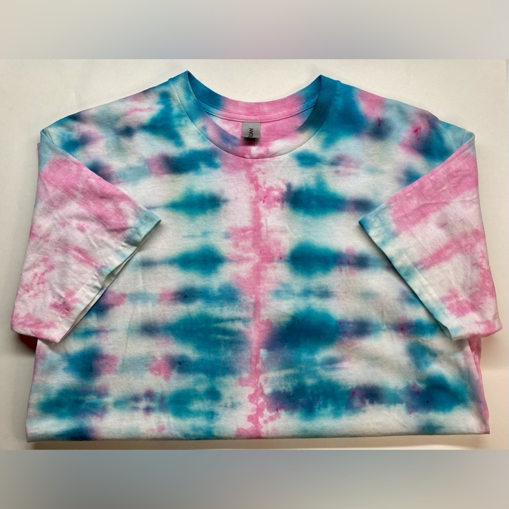 Striped Tie Dye T-Shirt